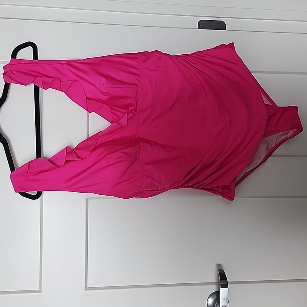 Cupshe Vibrant Pink Swimsuit